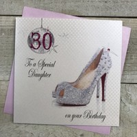 DAUGHTER, 30TH BIRTHDAY SPARKLY SHOE (PD30D - SALE)