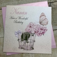 NANAN BIRTHDAY, BUTTERLIFES (PD159 - SALE)