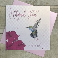 THANK YOU SO MUCH, HUMMING BIRD (WB232 - SALE)