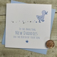 AMAZING NEW DADDIES ON THE BIRTH OF YOUR SON, BLUE DUCK (S402)