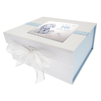 BABY BLUE BUNNY - SMALL KEEPSAKE BOX (NBB2)