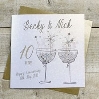 PERSONALISED ANY YEAR ANNIVERSARY COUPE GLASSES (P23-38)