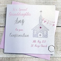PERSONALISED GRANDDAUGHTER CONFIRMATION CHURCH (P23-47-GD)