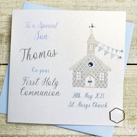 PERSONALISED SON 1ST HOLY COMMUNION CHURCH (P23-49-S)