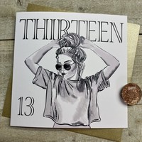 13 - STYLE - GIRL WITH MESSY BUN (Y1-13)