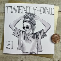 21 - STYLE - GIRL WITH MESSY BUN (Y1-21)