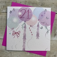 21TH BIRTHDAY - BALLOONS & BUTTERFLIES (DB21)