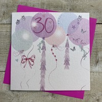30TH BIRTHDAY - BALLOONS & BUTTERFLIES (DB30)