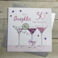 DAUGHTER AGE 30 COCKTAIL GLASSES (XS271-D30)