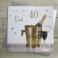 DAD AGE 40 - GOLD CHAMPAGNE (XS353-D40)