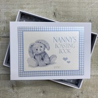 BOASTING BOOK NANNY'S BUNNY BLUE PHOTO ALBUM - MINI (NRB10)