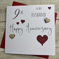 9 - HUSBAND ANNIVERSARY CARD (S108-H9)