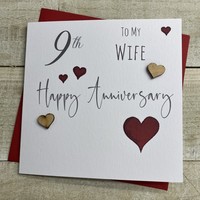 9 - WIFE ANNIVERSARY CARD (S108-W9)