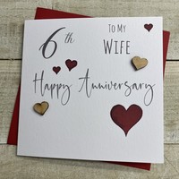 6 - WIFE ANNIVERSARY CARD (S108-W6)