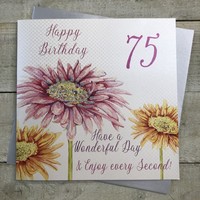 75 - GERBERA FLOWER LARGE CARD (XLWBA75)