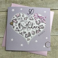 BIRTHDAY HEART AGE 50 (S312-50)