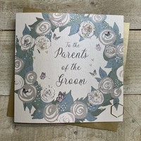 PARENTS OF THE GROOM - FLOWER WREATH (D18-PG)