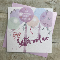 SISTER IN LAW BALLOONS CARD (D215-SIL)