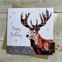 RED STAG BIRTHDAY CARD (S383)