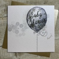 BABY SHOWER - BIG SILVER BALLOON (D154-BS)