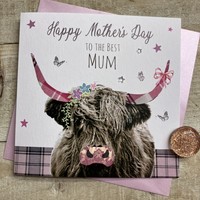 MOTHERS DAY - HIGHLAND COW (M24-18)
