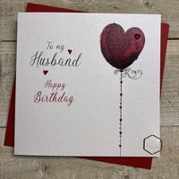HUSBAND BIRTHDAY - RED BALLOON (D256)