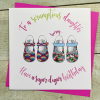 DAUGHTER SCRUMPTIOUS BIRTHDAY SHOES (R37)
