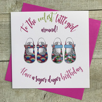 COOLEST LITTLE GIRL BIRTHDAY SHOES (R36)