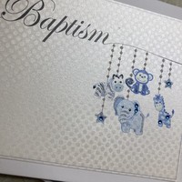 BAPTISM GIFTS - BLUE HANGING TOYS (HTBB-GROUP)