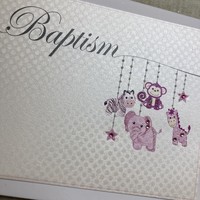 BAPTISM GIFTS - PINK HANGING TOYS (HTBP-GROUP)