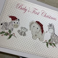 BABY'S FIRST CHRISTMAS GIFTS - TOYS WITH SANTA HATS (XST-GROUP)