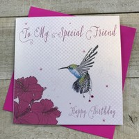 SPECIAL FRIEND BIRTHDAY, HUMMINGBIRD (WB201-SALE)