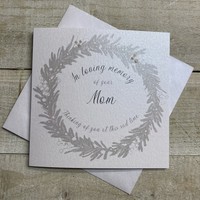 MOM SYMPATHY CARD - WREATH (D247-MO)
