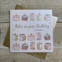 RELAX ON YOUR BIRTHDAY - SCENTED CANDLES (D286)