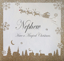 CHRISTMAS - NEPHEW - FLYING SLEIGH (C1-NE)