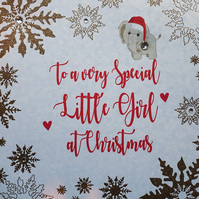 CHRISTMAS - SPECIAL LITTLE GIRL - SNOWFLAKES (F2-LG)