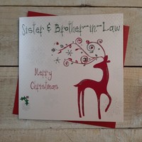 CHRISTMAS - SISTER & BROTHER-IN-LAW - REINDEER (FP42)