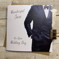 WONDERFUL SON WEDDING - MAN IN WEDDING SUIT (D351-SON)