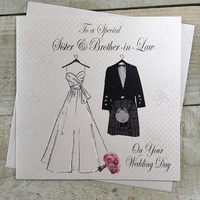 SCOTTISH- KILT & DRESS - SISTER & BROTHER-IN-LAW Wedding (PS18)