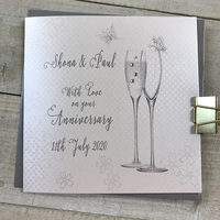 PERSONALISED ANNIVERSARY - FLUTES (PPS16 & XPPS16) (XPPS16)