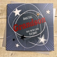 GRANDSON CARD - SPEEDY STARS (XS419-GS)