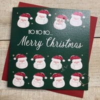 LOTS OF SANTAS - CHRISTMAS CARD (C24-11)