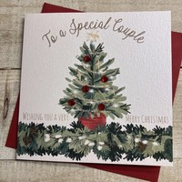SPECIAL COUPLE - TREE & PRESSIE - CHRISTMAS CARD (C24-23)
