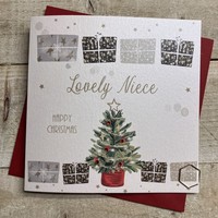 NIECE - TREE & PRESSIE - CHRISTMAS CARD (C24-76)