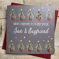 SON & BOYFRIEND - CHRISTMAS CARD (C24-90)