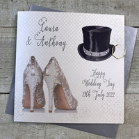 PERSONALISED WEDDING - HAT & SHOES (PPS8 & XPPS8)
