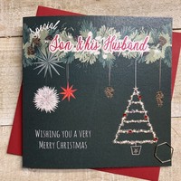 SON & HUSBAND - CHRISTMAS CARD (C24-103)