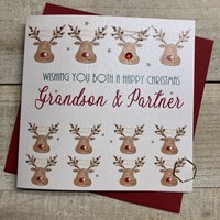 GRANDSON & PARTNER - CHRISTMAS CARD (C24-129)