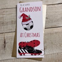 GRANDSON MONEY WALLET - FOOTY - RED (X-WBW-R-GS)