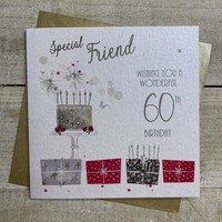 SPECIAL FRIEND AGE 60 - CAKE & PRESSIES (DF60)